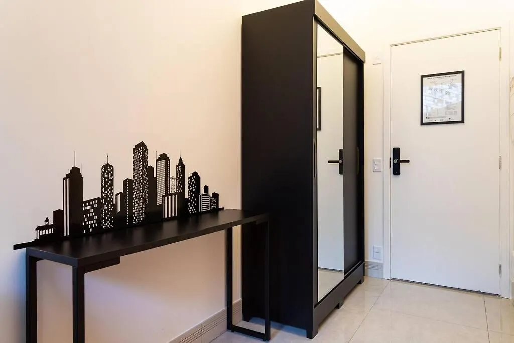 Apartment Flat Wi-Fi 290M Metro Vila Madalena - Sp Sao Paulo
